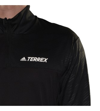 adidas T-shirt Terrex Multi Half-Zip nera