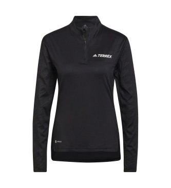 adidas Terrex Multi Half-Zip T-shirt black