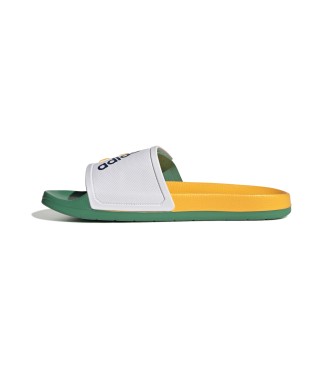 adidas Slippers Adilette TND groen, geel - Esdemarca winkel voor schoenen, mode - merkschoenen en merksneakers