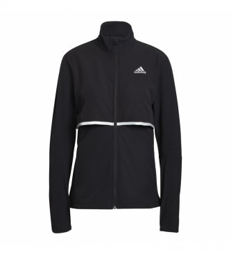 adidas Chaqueta adidas Own The Run Soft Shell negro - Tienda Esdemarca  moda, calzado y complementos - zapatos de marca y zapatillas de marca