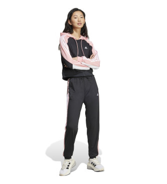 adidas Boldblock trainingspak zwart, roze