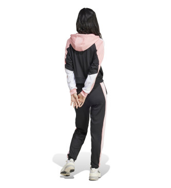 adidas Boldblock tracksuit black, pink