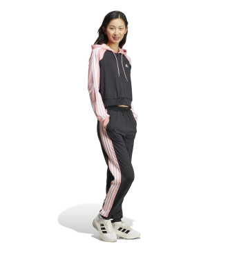 adidas Boldblock tracksuit black, pink