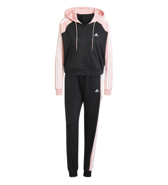 adidas Boldblock trainingspak zwart, roze