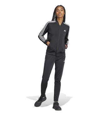 adidas Tracksuit Essentials 3-Stripes noir