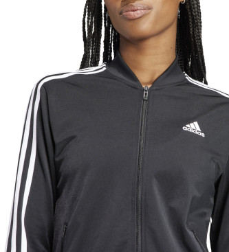 adidas Tracksuit Essentials 3-Stripes black