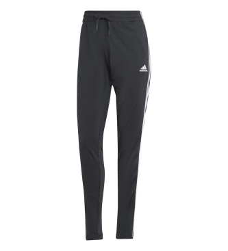 adidas Tekaška obleka Essentials s 3 črtami črna