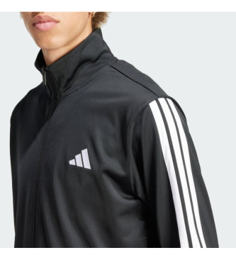 adidas Fato de treino Sportswear Basic Tricot 3-Stripes preto