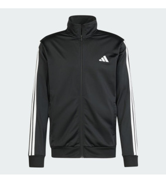 adidas Fato de treino Sportswear Basic Tricot 3-Stripes preto