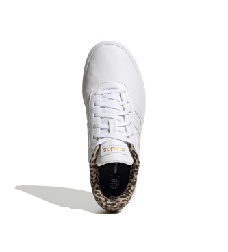 adidas Scarpe da ginnastica bianche con piattaforma Court