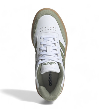 adidas Courtblock Leather Sneakers white