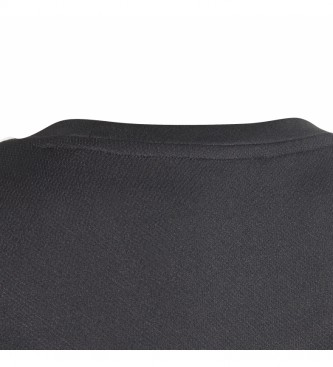 adidas Desenhado com 2 movimentos 3 listras T-shirt preta