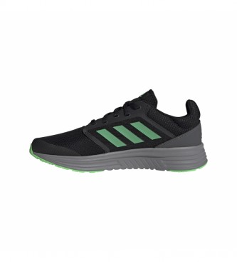 adidas Galaxy 5 sapatos preto, verde