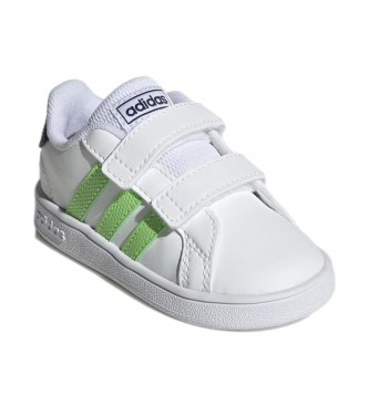 adidas Zapatillas Grand Court CF I blanco, verde