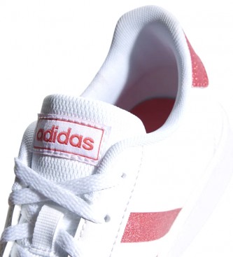 adidas Grand Court shoes white, pink