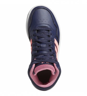 adidas Sneakers Hoops Mid blu, rosa