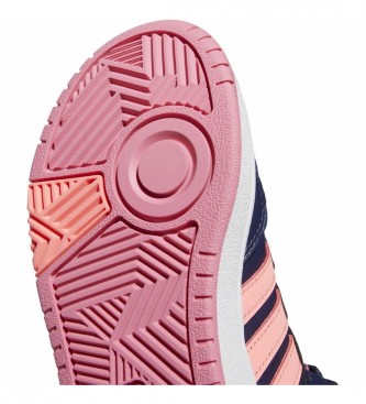 adidas Trainers Hoops Mid bleu, rose