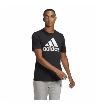 adidas T-shirt Essentials Big Logo nera