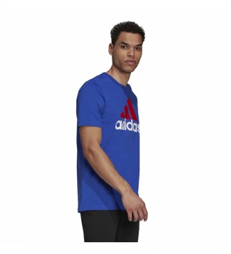 adidas Essentials Big Logo T-shirt azul