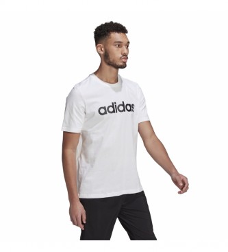 adidas Camiseta Man Essentials LIN SJ T blanco