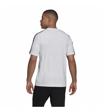 adidas Maglietta Sereno 3 Stripes bianca