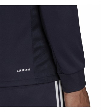 adidas Aeroready Sereno Cut 3-Stripes Sports Jacket navy