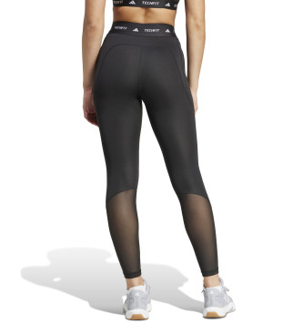 adidas Techfit stash pocket lange leggings sort