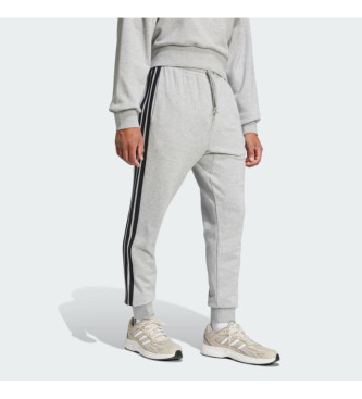 adidas Essentials French Terry-Hose 3-Streifen Grau