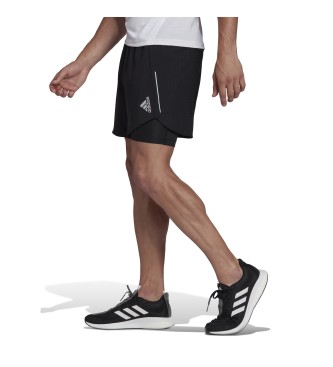 adidas Designed 4 Running Two-in-One Short black