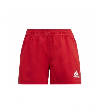 adidas Pantaloni corti da rugby rossi a 3 strisce - Esdemarca Store moda,  calzature e accessori - migliori marche di scarpe e scarpe firmate