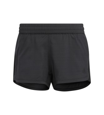 adidas Shorts Woven Pacer Heather 3-Stripes Black