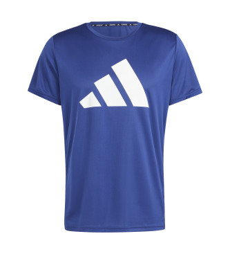 adidas Run It T-shirt blauw