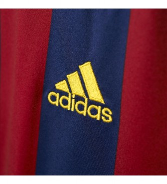 adidas T-shirt rayé 15 rouge, bleu