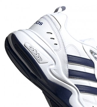 adidas Sneaker in pelle bianca con strutter