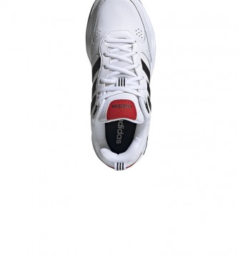 adidas White Strutter Leather Shoes