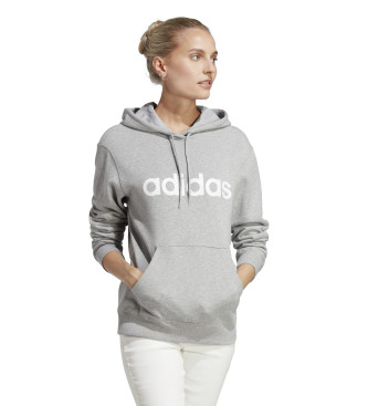 adidas Essentials - Sweat  capuche linaire - gris