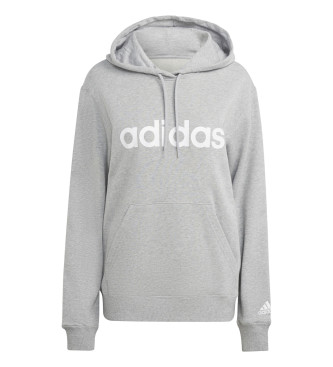 adidas Essentials - Sweat  capuche linaire - gris