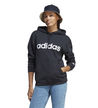 adidas Sudadera con capucha Essentials Linear negro