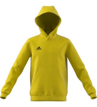 adidas Entrance 22 yellow hooded sweatshirt