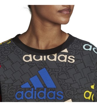adidas Sweat-shirt court Essentials Logo multicolore multicolore