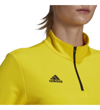 adidas Sweat-shirt d'entraînement Entrada 22 jaune