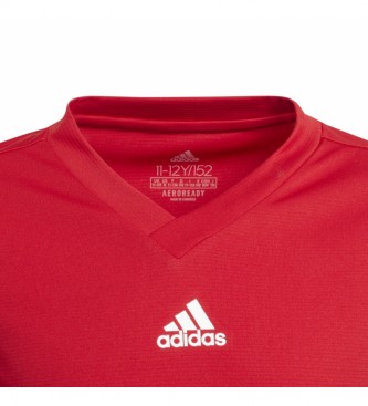 adidas Maglietta rossa Team Base Tee Y