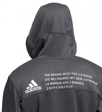 adidas Performance City hoodie grey