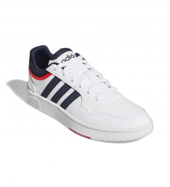 adidas Trainers Hoops 3.0 Low Classic Vintage blanc
