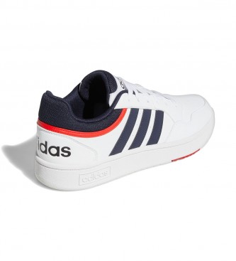 adidas Trainers Hoops 3.0 Low Classic Vintage blanc