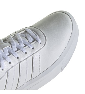 adidas Sapatilha da plataforma do tribunal branca