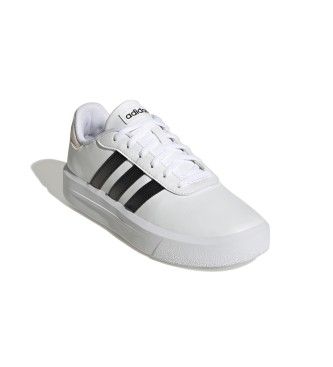 adidas Sneaker Court Platform bianca