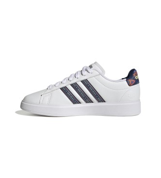 adidas Grand Court Cloudfoam Lifestyle Sneakers blanc