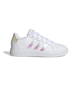 adidas Grand Court Lifestyle Lace Tennis Shoes white