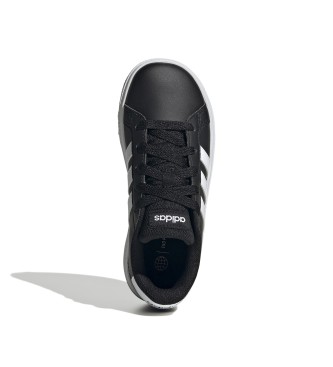 adidas Grand Court Lifestyle Tennis Lace-Up Shoes black